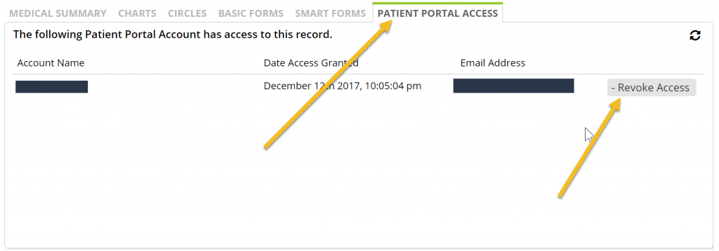 Revoke access to a Patient Record