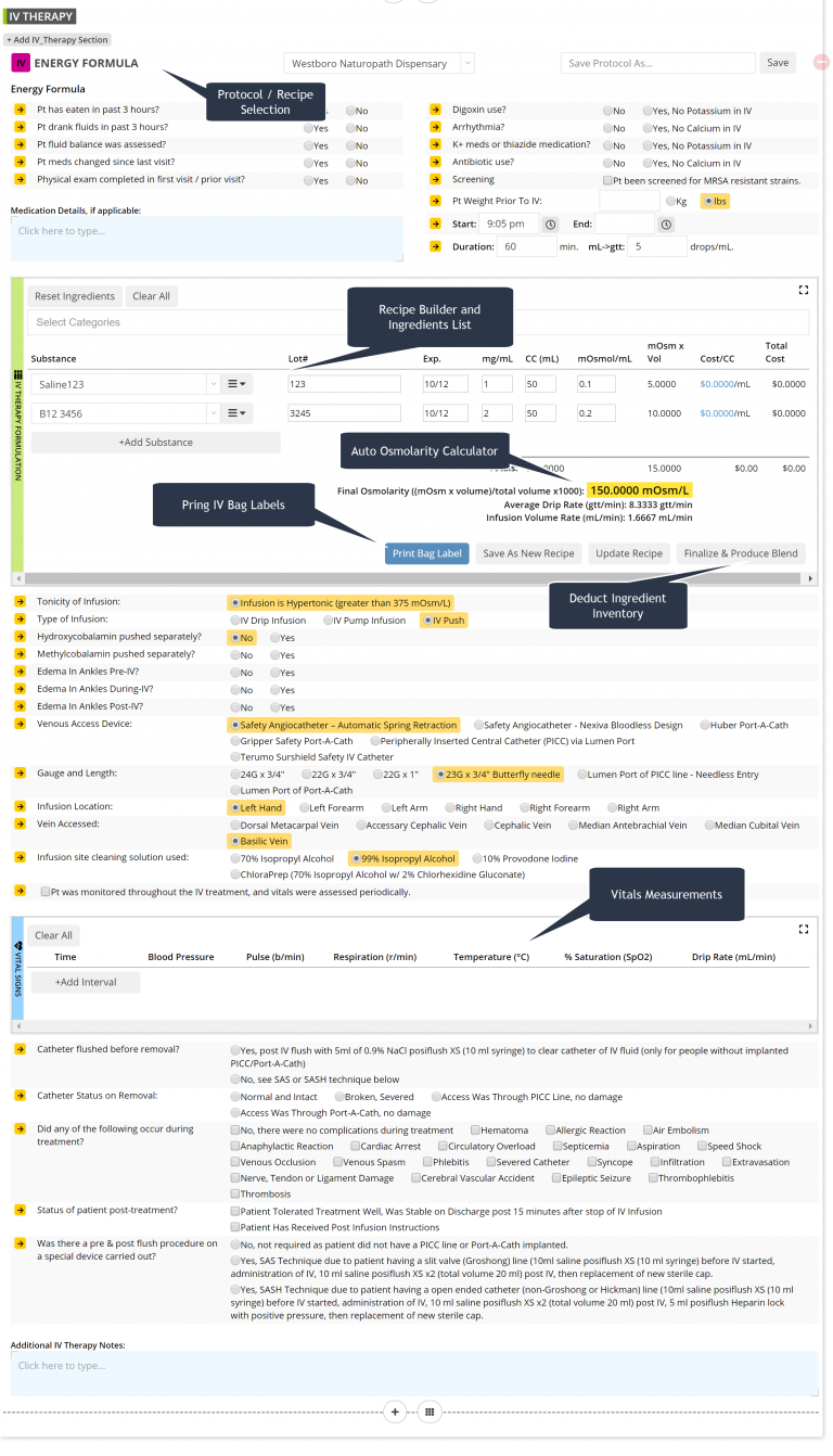 Therapy Charting Software